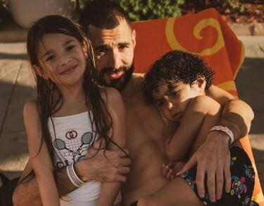 Hafid Benzema son Karim Benzema and grandchildren.